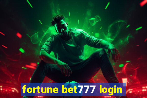 fortune bet777 login